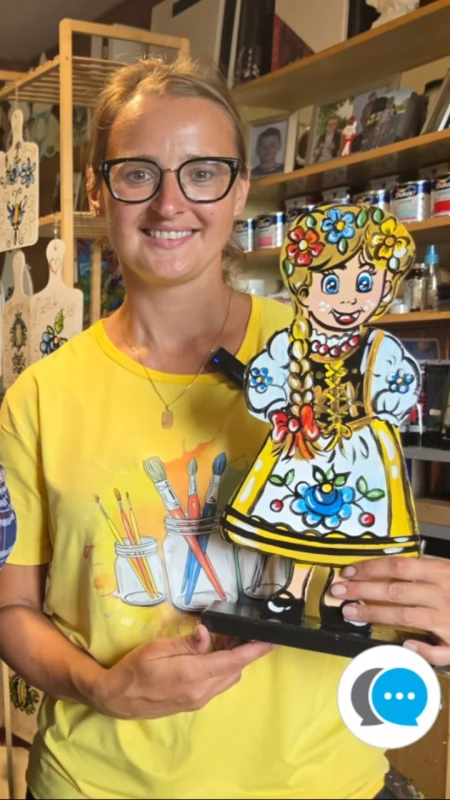 Tak rodzi się pasja. Katarzyna Damaszk i jej malarstwo