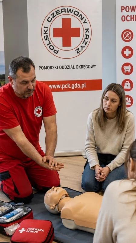 Bezpłatne szkolenia z pierwszej pomocy i reagowania kryzysowego. Powiat kartuski zaprasza mieszkańców
