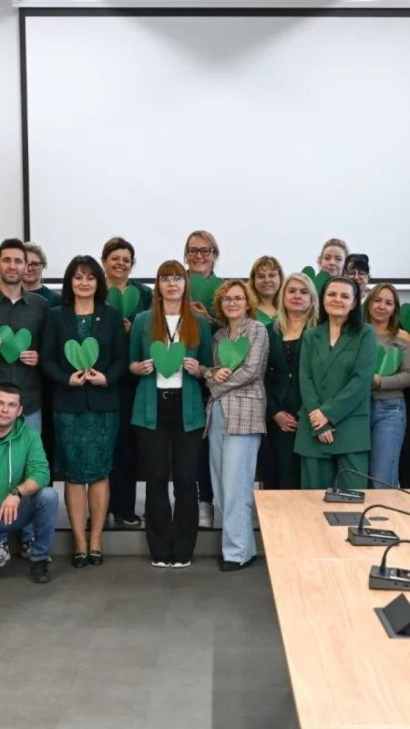 Żukowo: urzędnicy na zielono dla osób z mózgowym porażeniem dziecięcym