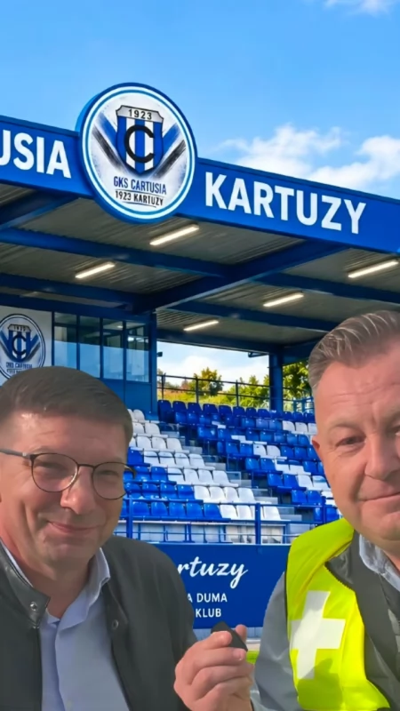 Piękna pogoda, kibice i gol Wickiego. Cartusia pokonała Pogoń Lębork