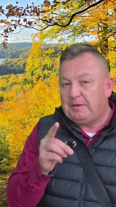 Jesień w Lasach Mirachowskich. Malownicze widoki i historia ukryta wśród drzew