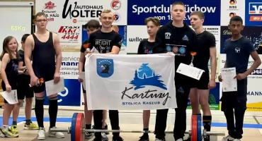 Pierwsze miejsca dla zawodników Weightlifting Kiełpino podczas zawodów w Niemczech 