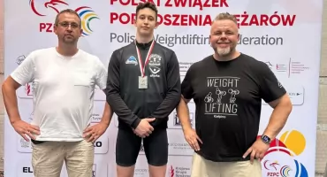 Szymon Plichta ze srebrnym medalem na Ogólnopolskiej Olimpiadzie Młodzieży