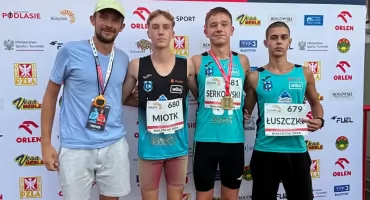 Samuel Serkowski uzyskał tytuł Mistrza Polski U16 na 2000 m