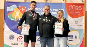 Makurat i Plichta w czołówce Polski. Dwa brązy w podnoszeniu ciężarów