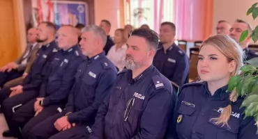 Policja podsumowała rok. Odprawa kadry kierowniczej w kartuskiej komendzie