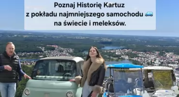 Meleksem i mini autem po Kartuzach! Wygraj przejażdżkę z nami!