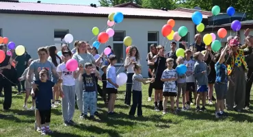 Kolorowy Dzień Dziecka w szpitalu w Dzierżążnie