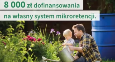 Nowa dotacja na deszczówkę. Rusza nabór wniosków w WFOŚiGW