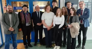 Uczniowie z Sierakowic na Uniwersytecie Gdańskim. Nauka, historia i plany dalszej współpracy