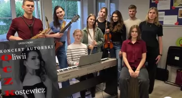Oliwia Kostewicz z autorskim koncertem w Kartuzach