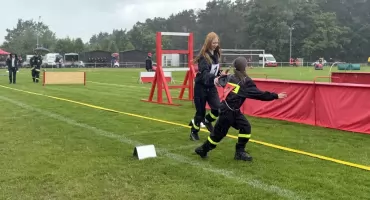 Strażacy z OSP i MDP z gminy Żukowo rywalizowali w zawodach sportowo-pożarniczych