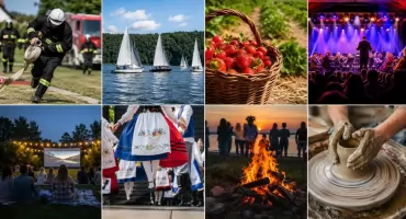 Weekend z Truskawkobraniem, koncertami, strażackimi zmaganiami i sobótkami