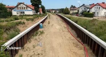 Tak postępują prace na linii kolejowej 201 w gminie Żukowo
