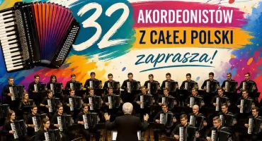 Muzyczna uczta w Sierakowicach - 32 akordeony na jednej scenie