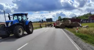 Tragiczny wypadek w Lniskach. Nie żyje kierowca samochodu osobowego