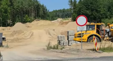 Budowa obwodnicy Kartuz na półmetku. Znamy nową datę zakończenia prac