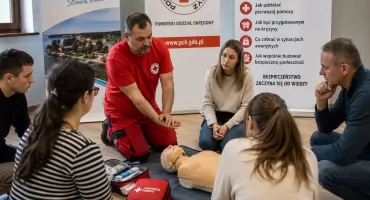 Bezpłatne szkolenia z pierwszej pomocy i reagowania kryzysowego. Powiat kartuski zaprasza mieszkańców