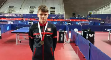 Samuel Michna z brązowym medalem mistrzostw Europy. Wielki sukces wychowanka UKS Lis Sierakowice