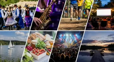 Weekend z Jazzem w Lesie, Nocą pod Gwiazdami, Festiwalem Przyjaźni i Mistrzostwami Tabaki w Chmielnie
