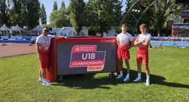 Lekkoatleci GKS Cartusia Kartuzy w europejskiej czołówce. Udany występ na Mistrzostwach Europy U18