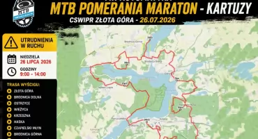 MTB Pomerania Maraton wraca na Kaszuby. W niedzielę kierowców czekają utrudnienia na drogach