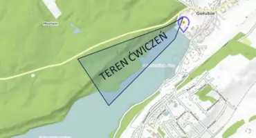 Ćwiczenia strażaków w Gołubiu. Mieszkańcy i turyści proszeni o omijanie wyznaczonego terenu