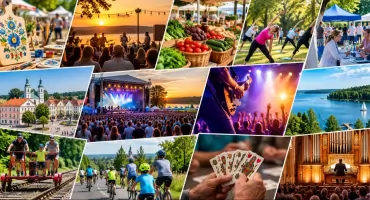 Weekend z Ostrzyckim Latem, Muzą nad Jeziorkiem i Wielkim Rodzinnym Przejazdem Rowerowym