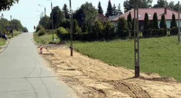 Małkowo zyskuje nową infrastrukturę. Powstaje ciąg pieszo-rowerowy