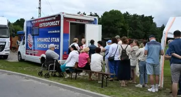 Razem o zdrowiu. Mieszkańcy Żukowa skorzystali z badań i konsultacji