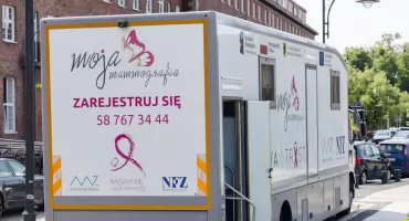 Kobieto, znajdź kilka minut dla siebie. Mammobus przyjedzie do powiatu kartuskiego