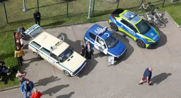 Dzielnicowi z Żukowa spotkali się z mieszkańcami na Dniu Otwartym OSP