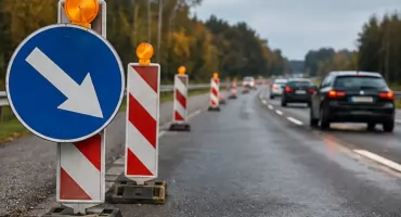 Trwają poprawki na OMT i Obwodnicy Żukowa. Kierowcy muszą liczyć się z utrudnieniami