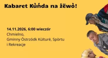 Gita i Andrzej idą na terapię. Kabaret Kùńda z nowym programem w Chmielnie