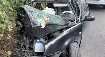 Wypadek między Gowidlinem a Doliną Jadwigi. Jedna osoba trafiła do szpitala