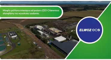Pożar zniszczył Zakład Zagospodarowania Odpadów w Chlewnicy. ELWOZ ECO: „Daliśmy radę”