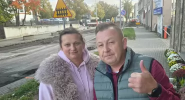 Ulica Gdańska w Kartuzach w remoncie. Prace idą etapami